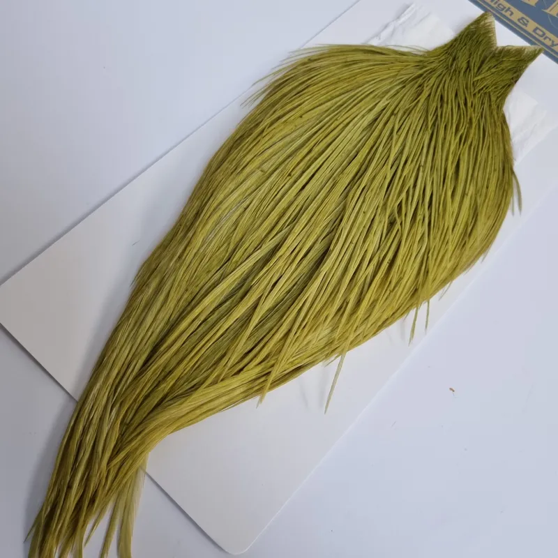 Whiting High and Dry Rooster Cape in Olive-2